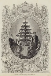 Weihnachtsbaum im Windsor Castle