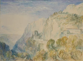 Berg Libanon und das Kloster St. Antonio, ca. 1832-1834