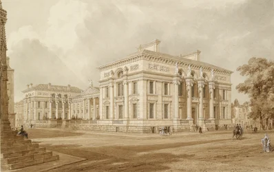 Südostansicht des Taylor-Gebäudes und der Universitätsgalerien