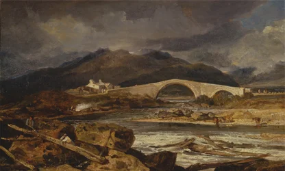 Tummel-Brücke, Perthshire, zwischen 1802 und 1803