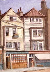Clerkenwell Coffee House, Clerkenwell Green, Finsbury, London, 1871