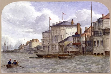 Ansicht des Crown And Sceptre Inn, Greenwich, London