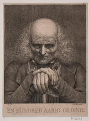 Ein hundertjähriger Greis
