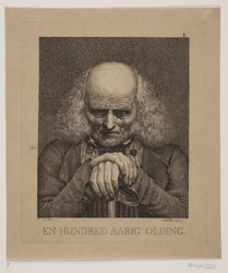 Ein hundertjähriger Greis