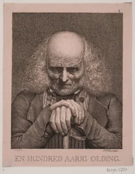 Ein hundertjähriger Greis