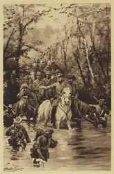 Lees Invasion des Nordens (Lithografie)