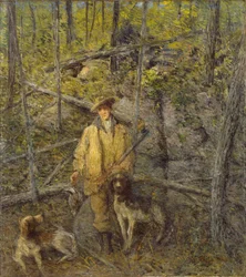 Jäger und Hunde
