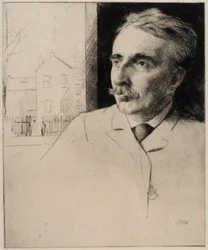 Porträt von John F. Weir