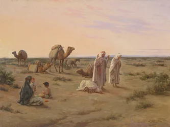 Beten in der Wüste