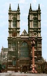 Westminster Abbey, London, frühes 20. Jahrhundert