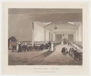 Speisesaal, Asyl, 1. Februar 1808
