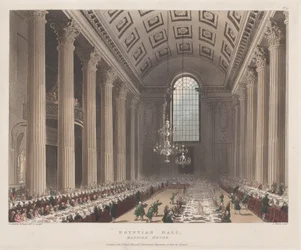Ägyptische Halle, Mansion House, 1. Januar 1809