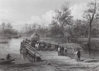 Australien: Die Fähre, Echuca