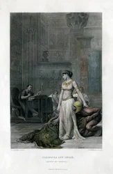 Kleopatra und Cäsar, 19. Jahrhundert