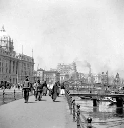 Der Bund, Shanghai, China, frühes 20. Jahrhundert