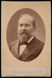 Porträt von James Abram Garfield