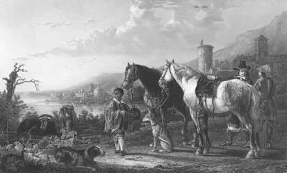 Der Sklaven-Page, ca. 1854