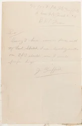 Brief an den Wettbewerbsredakteur des Liverpool Weekly Courier, 1917