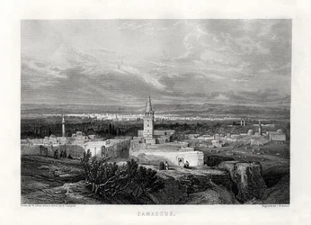 Damaskus, Syrien, 19. Jahrhundert