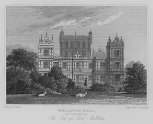 Wollaton Hall, Nottinghamshire, Sitz von Lord Middleton