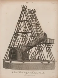 William Herschels 40-Fuß-Spiegelteleskop, Slough, Berkshire