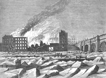 Frost auf der Themse, 1897