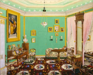 Sammlerkabinett im Schloss Ballenstedt, Sachsen-Anhalt
