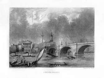 London Bridge, London, 19. Jahrhundert