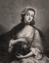 Porträt von Flora Macdonald (1722-90)
