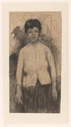 Stehendes Mädchen