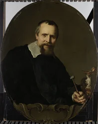 Porträt von Johannes Lutma Jan Lutma (1584/85-1669). Amsterdamer Silberschmied