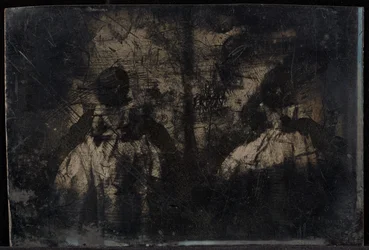 [Doppelporträt eines Babys]