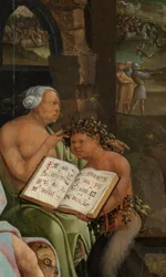 Saul und die Hexe von Endor (Detail)