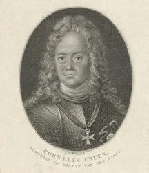 Porträt von Cornelius Cruys, Vizeadmiral der Kaiserlich Russischen Marine