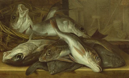 Stillleben mit Fischen