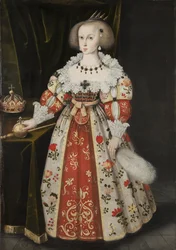 Königin Kristina als Kind, ca. 1635-40