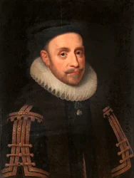 Porträt von König Gustav Adolf von Schweden