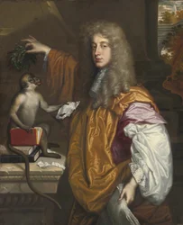 Porträt von John Wilmot, 2. Earl of Rochester, 1647-1680
