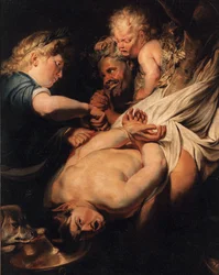 Apollo häutet Marsyas, ca. 1625