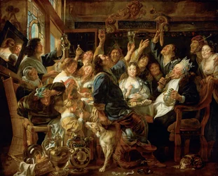 Das Fest des Bohnenkönigs
