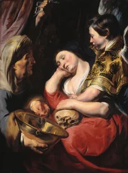 Die Versuchung der Magdalena, um 1616-17