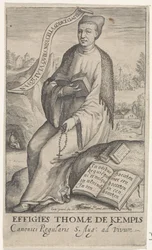 Porträt von Thomas à Kempis