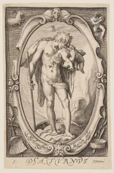 Saturnus, aus Die Sieben Planeten