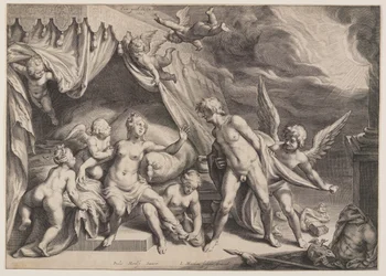 Venus und Mars von Apollo entdeckt