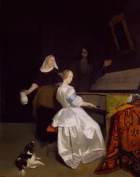Die Musikstunde, 1670-72