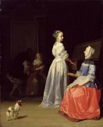 Die Gesangsprüfung, 1669