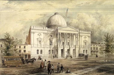 Gerichtsgebäude des Landkreises, Brooklyn, 1863