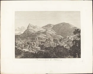 Francesco außerhalb von Subiaco