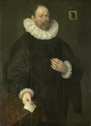 Porträt von Paulus Cornelisz van Beresteyn (1548-1625), Bürgermeister von Delft