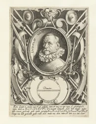 Porträt von Ludolf van Ceulen im Alter von 56 Jahren